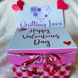 Quilling Love San Valentine’s Day 360 Chocolate box